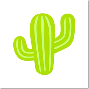 Cactus Emoticon Posters and Art